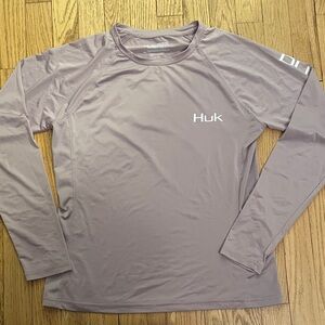 Huk Lavender Long Sleeve Shirt